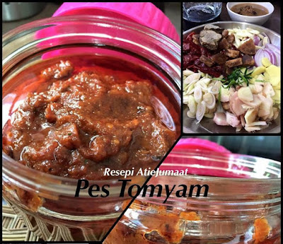 Resepi Ringkas Cara Mudah Buat Pes Tom Yam