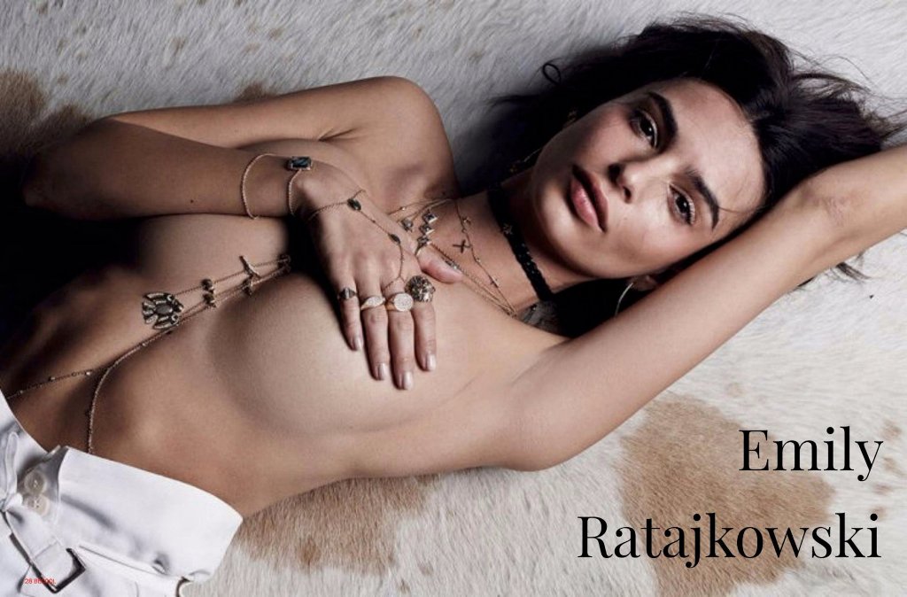 Emily Ratajkowski topless photo shoot for Be Cool Magazine