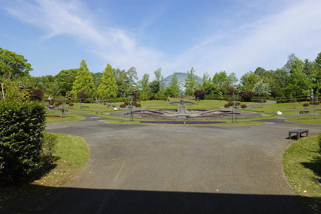 鳥取県西伯郡南部町鶴田 とっとり花回廊 霧の庭園鳥取県西伯郡南部町鶴田 とっとり花回廊 霧の庭園