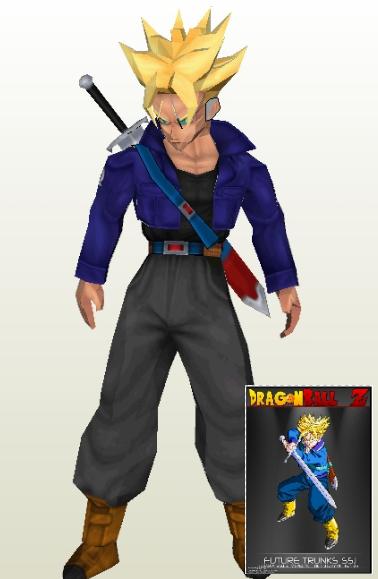 dragon ball z trunks super saiyan 4