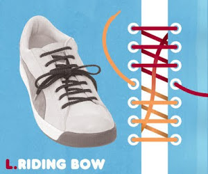 Memasang Tali Sepatu dengan Trik Riding Bow