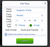 Party is a mutual matter inward every MMORPG Game Party