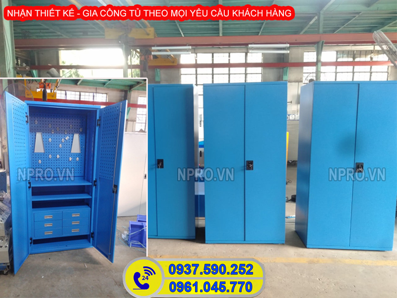 tủ dụng cụ 2 cánh, tủ treo dụng cụ, tủ đựng đồ nghề