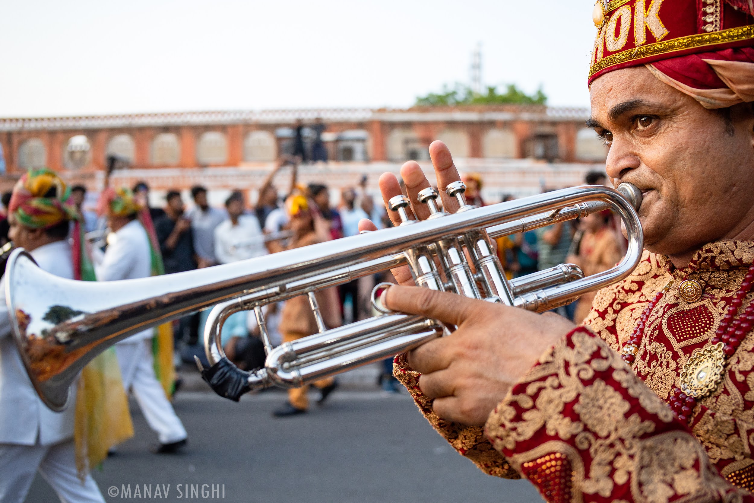 Haryali Teej colorful Royal Procession festival Jaipur.
