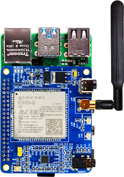 High-quality Communication and limitless possibilities with PiTalk - 4G IoT HAT for Raspberry Pi & 4G Dongle