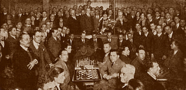 Alekhine en Barcelona en 1928