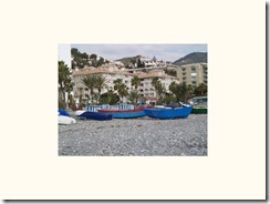 Fishing boats on the Beach