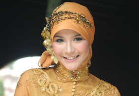 cara memakai jilbab modern