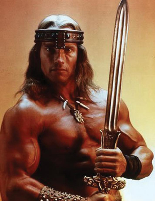 arnold schwarzenegger conan. Arnold Schwarzenegger as Conan