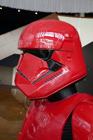 Red Stormtrooper helmet Star Wars Rise of Skywalker