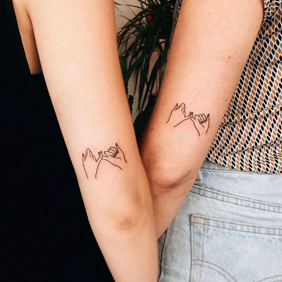 Tatuajes de amistad eterna