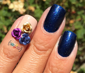 Lady Queen 5mm 3D Metallic Roses