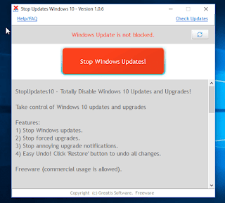 افضل طريقة لايقاف تحديثات Windows 10  نهائيا و إستئنافها عند الحاجة.