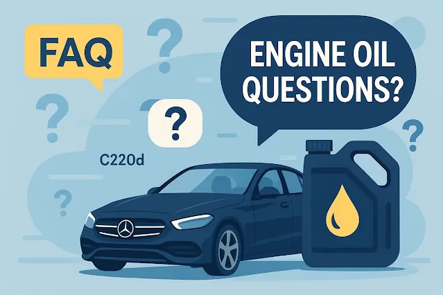 よくある質問（FAQ）｜C220dのエンジンオイルに関する疑問