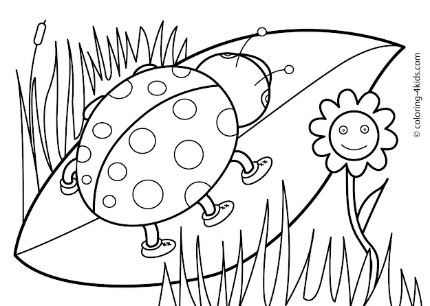  Spring Coloring Pages Free Printable