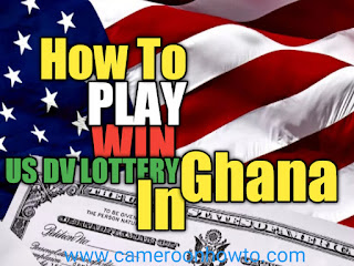 Mhow to play and win DV lottery online in Ghana