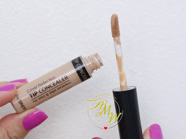 a photo of the SAEM Cover Perfection Tip Concealer Review by Nikki Tiu of www.askmewhats.com