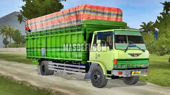 mod bussid truck hino ranger engkel ekspedisi