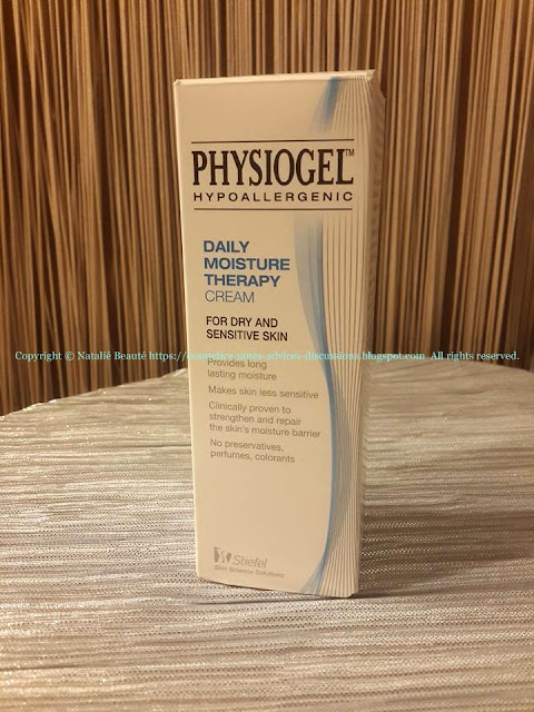 PHYSIOGEL DAILY MOISTURE THERAPY CREAM REVIEW AND PHOTOS NATALIE BEAUTE