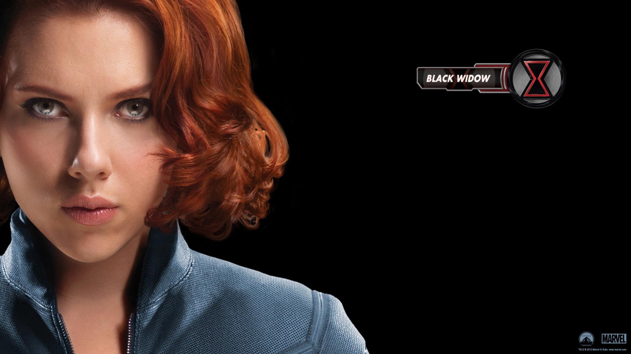 The Avengers Scarlett Johansson Black Widow Wallpaper