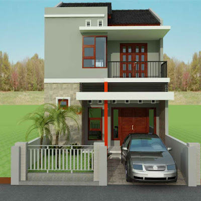 Image design minimalist house 2 floors