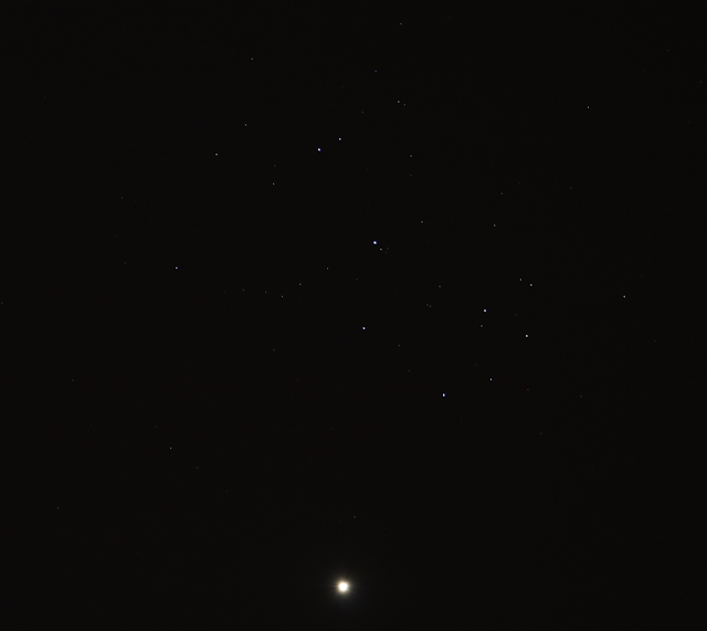 Venus and the Pleiades 2/4/2020