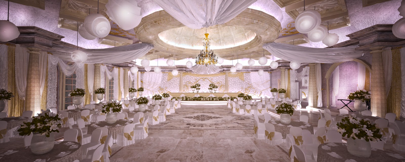 Classical Elegant Wedding  Room  Decor  and Project by 