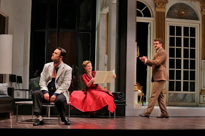 Joshua Hopkins, Amanda Majesk and Ben Bliss in 'Capriccio' (c) Ken Howard for Santa Fe Opera, 2016