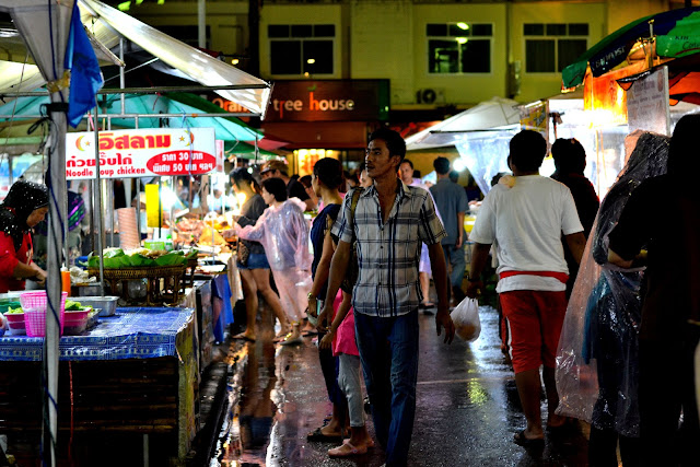 Krabi townin yömarkkinat