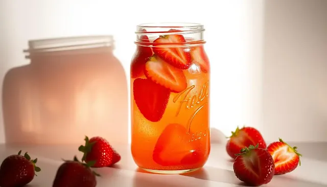 Storing Homemade Strawberry Lemonade