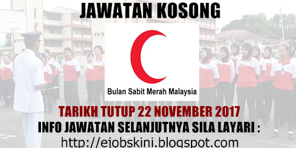 Jawatan Kosong Bulan Sabit Merah Malaysia - 22 November 2017