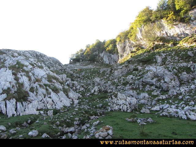 Ruta Ercina, Verdilluenga, Punta Gregoriana, Cabrones: Jito en el camino