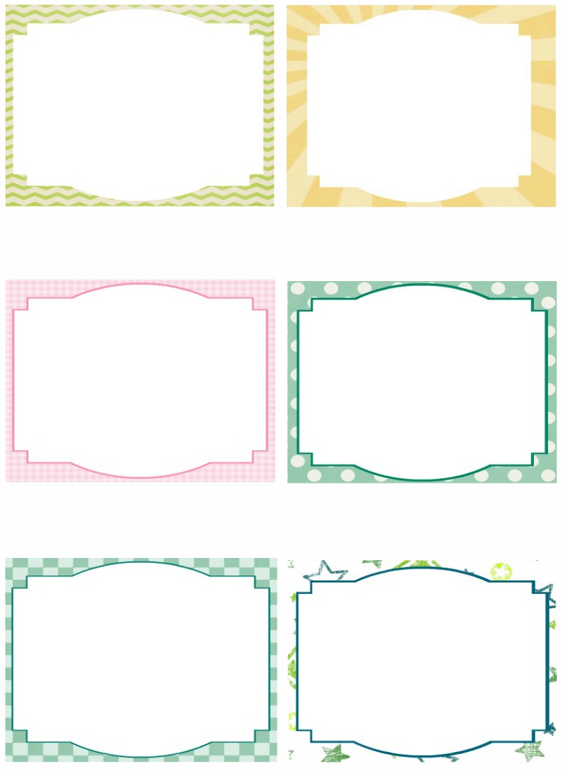 Free Printable Blank Note Cards