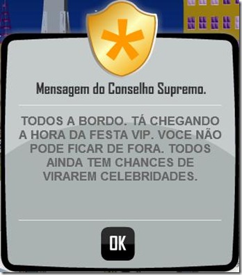 Ta chegando a festa VIP! - Msg do CS
