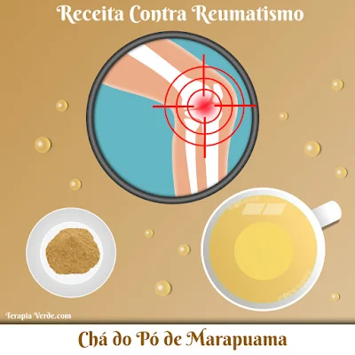 Receita Contra Reumatismo: Chá do Pó de Marapuama