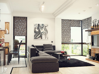 Living Room Ideas With Black And White