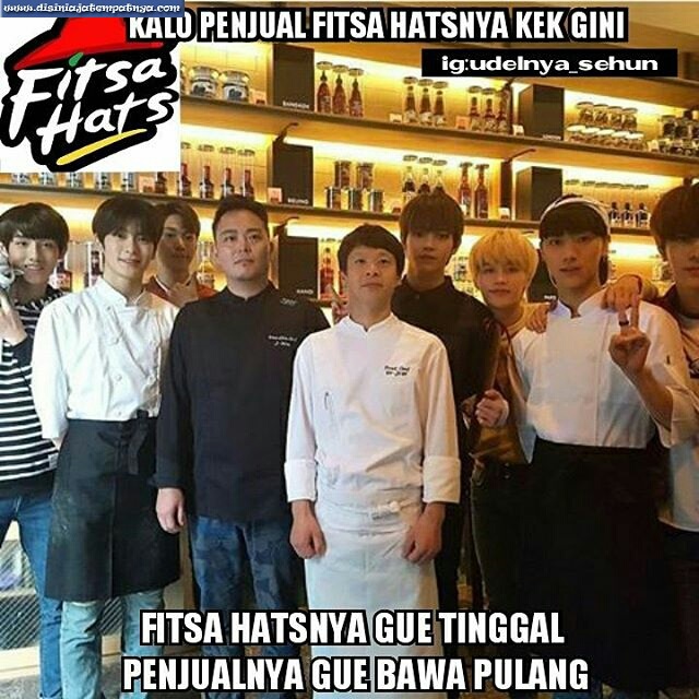 Meme Lucu Fitsa Hats Plesetan Dari Pizza Hut