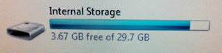 Access the iPad by selecting Internal Storage in My Computer. Connect your iPad to your computer to access the files.  Attach the 5 in 1 connector to the computer to access the iPad through iTunes.  Use a mini USB cable to attach the iPad to your computer.