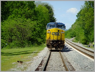 What's the whistle blowing all about?  Oh, get off the tracks!!!