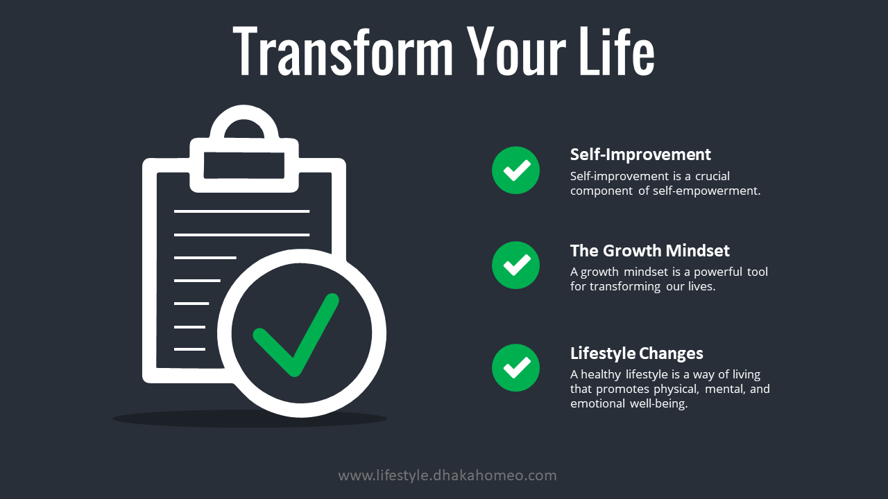 Transform Your Life: Empower Yourself with Simple Changes