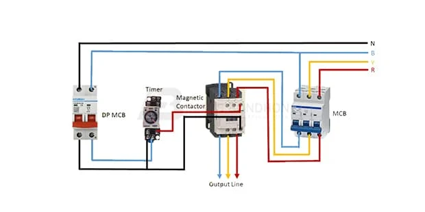 Digital Timer Switch Wiring Diagram