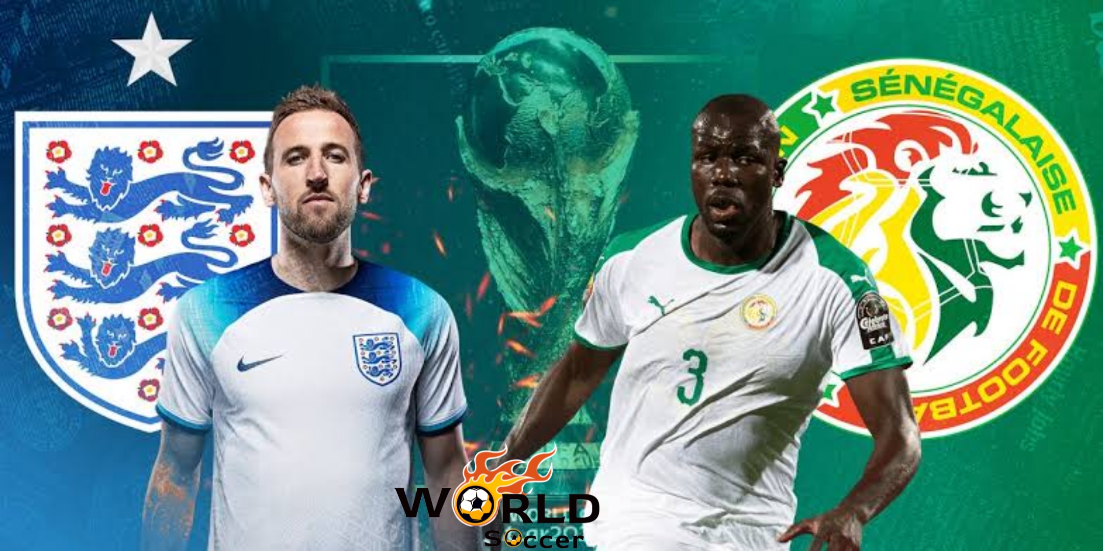 World Cup 2022.. Senegal challenges England at the “Lions” summit, at the price of the final Today, Sunday, at nine o'clock in the evening, a fiery summit will be held between Senegal and England at Al-Bayt Stadium, as part of the 2022 World Cup round of 16 competitions that are currently being held in Qatar and will continue until December 18. Qatar World Cup 2022 Senegal advanced to the round of 16 of the 2022 World Cup in Qatar after finishing second in Group A with 6 points, while England qualified after finishing first in Group Two with 7 points. Senegal began its career in the group stage by defeating the Netherlands with two clean goals, then beat Qatar with three goals to one, before defeating Ecuador with two goals to one to settle the qualification visa in second place behind the Netherlands, and knock Ecuador out of the tournament. England against Senegal, while the England national team started its campaign in the World Cup with a huge victory over Iran, 6 goals to 2, then tied with America with a goal for each, before defeating Wales with 3 clean goals, to lead Group Two with 7 points. The England national team is looking for its second title from the World Cup in the 2022 World Cup, after winning the championship in 1966. World Cup 2022 While the Senegalese national team is looking forward to repeating the achievement of the 2002 World Cup, after qualifying for the quarter-finals of the World Cup, after they overcame Sweden 2-0 in the round of 16. The colors of the England national team, led by its coach Gareth Southgate, are defended by a large number of prominent players in Europe, led by Harry Kane, Jody Bellingham, Marcus Rashford, Raheem Sterling, Phil Foden and Jack Grealish. While Aliou Cisse, coach of Senegal, relies on each of the players, most notably Kalidou Coulibaly, Ismaila Sarr, Cheikhou Kouyaté, Bamba Diang, Nambles Mendy and Edouard Mendy.