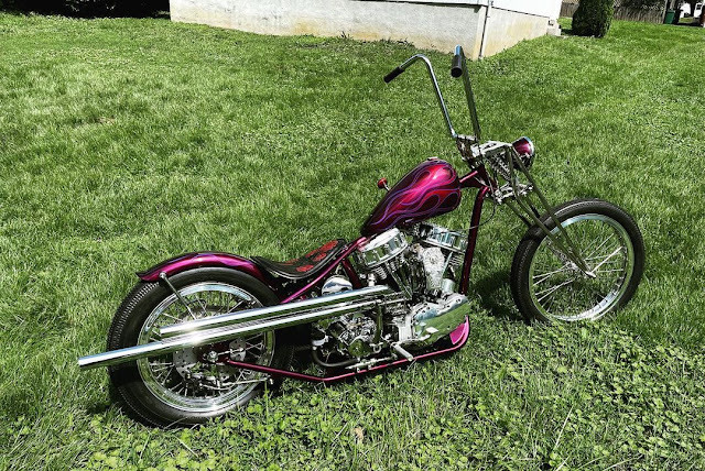 Harley Davidson Panhead By Joe Marshall Customs Hell Kustom