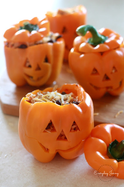 stuffed pumpkin peppers