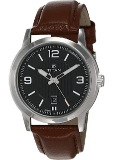 It is a Photo of Titan Neo Analog Black Dial Men's Watch