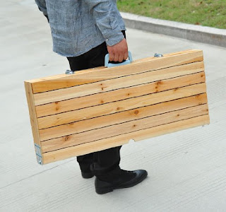the Picnic Table Suitcase, with 4 Seats