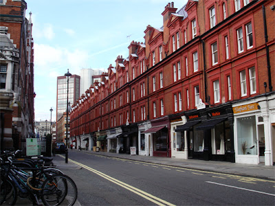 Wendover Court seen from the south end of Chiltern Street