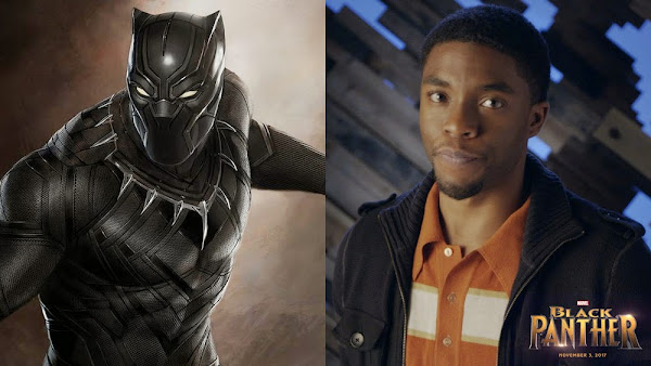 Black Panther and Chadwick Boseman