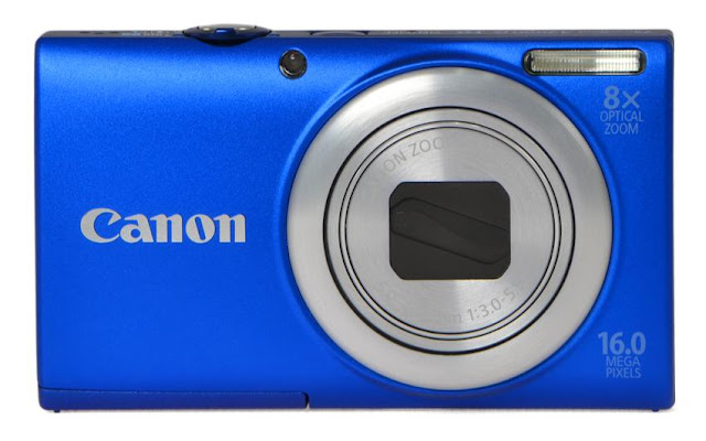 canon powershot blue