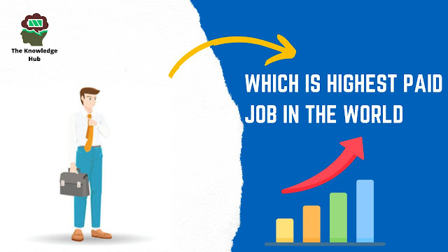 Which is Highest Paid Job in The World
